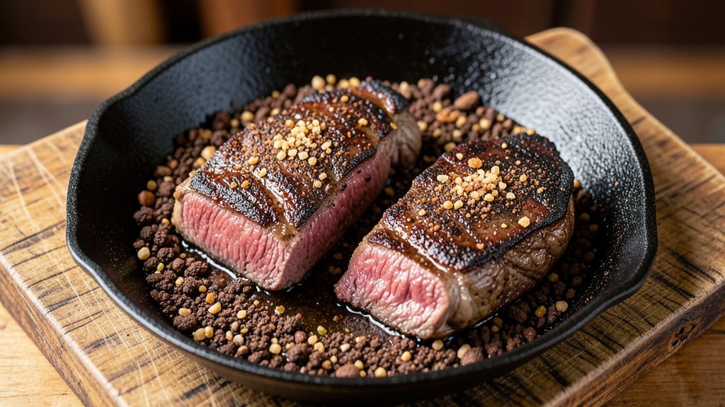 Alton Brown Steak Recipe: Pan-Seared Perfection With Coffee Rub