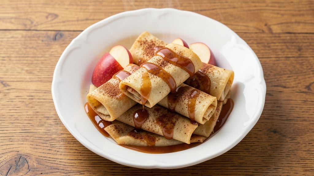 Apple Crepes Recipe: Fluffy Layers With Warm Cinnamon Apple Filling