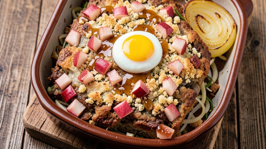 Apple Meatloaf Recipe: Spiced Apple Filling That Transforms Savory Loaf