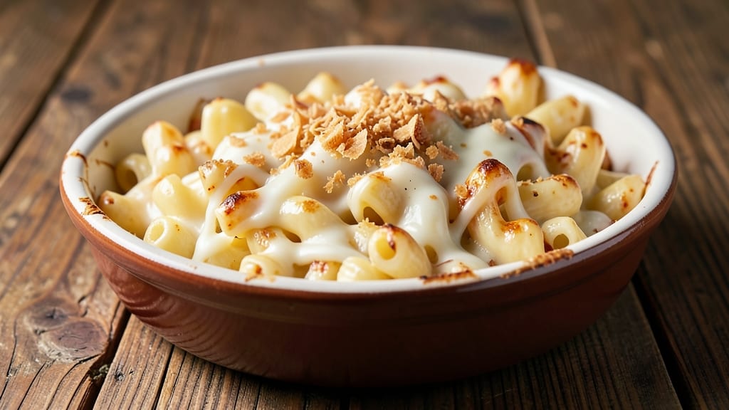 Applebee's Mac and Cheese Recipe: Crispy Cornmeal Topping With Gooey Pull-Apart Magic