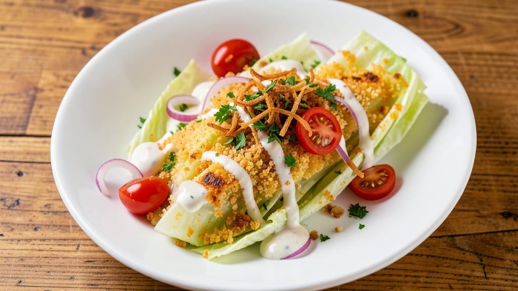 Applebee's Caesar Wedge Salad Recipe: Crispy Cornmeal Croutons and Creamy Parmesan Magic