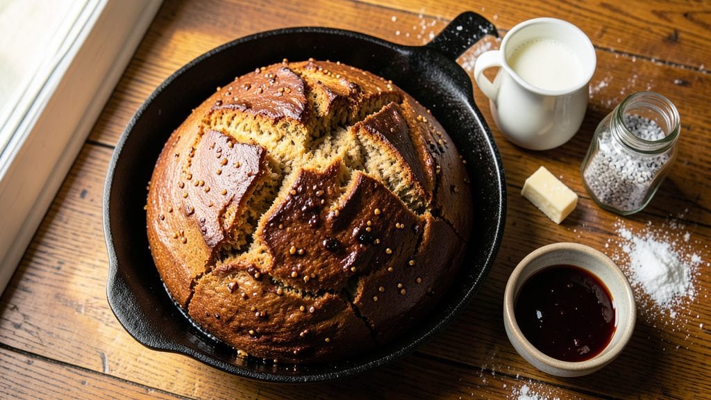 Authentic Boston Brown Bread Recipe: Molasses-Kissed Crust With Spiced Swirls Inside