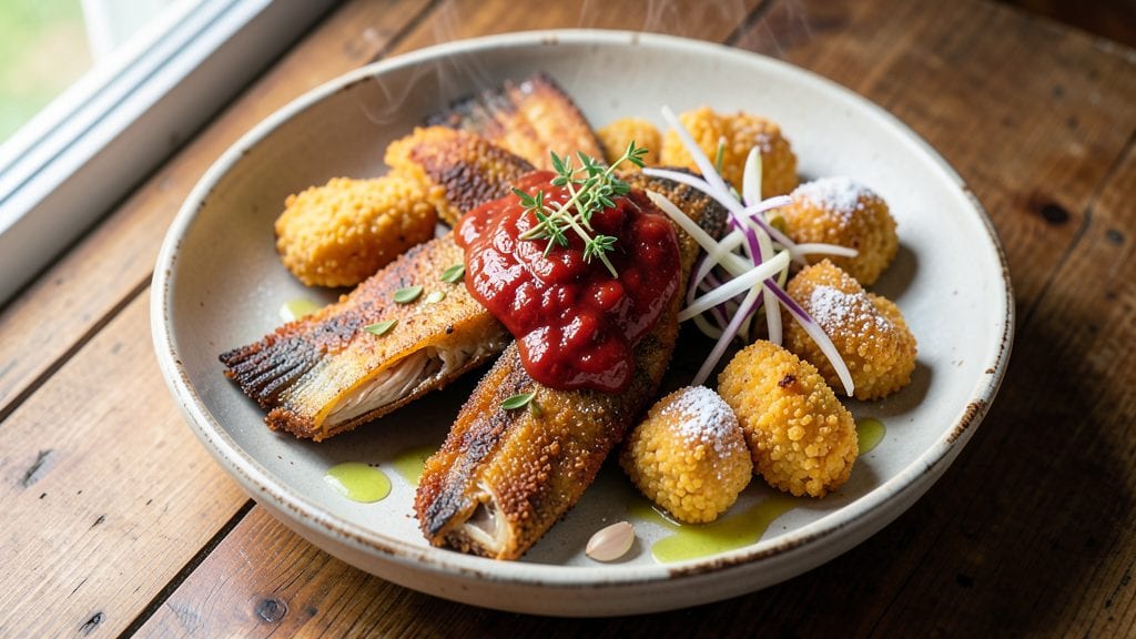 Bajan Fried Flying Fish Recipe: Crispy Cornmeal Crust With Zesty Lime Twist