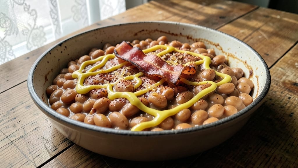 Baked Beans Recipe Using Bush's Original Baked Beans: Smoky-Sweet Slow Cooker Magic
