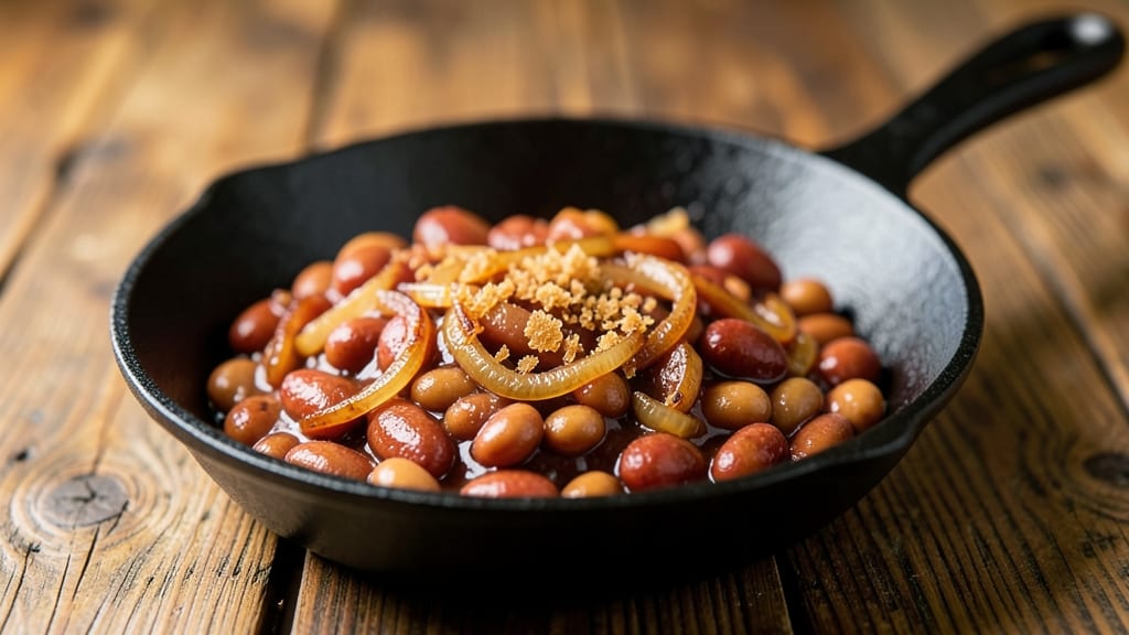 Baked Beans With Jimmy Dean Sausage Recipe: Smoky-Sweet One-Pan Crowd Pleaser