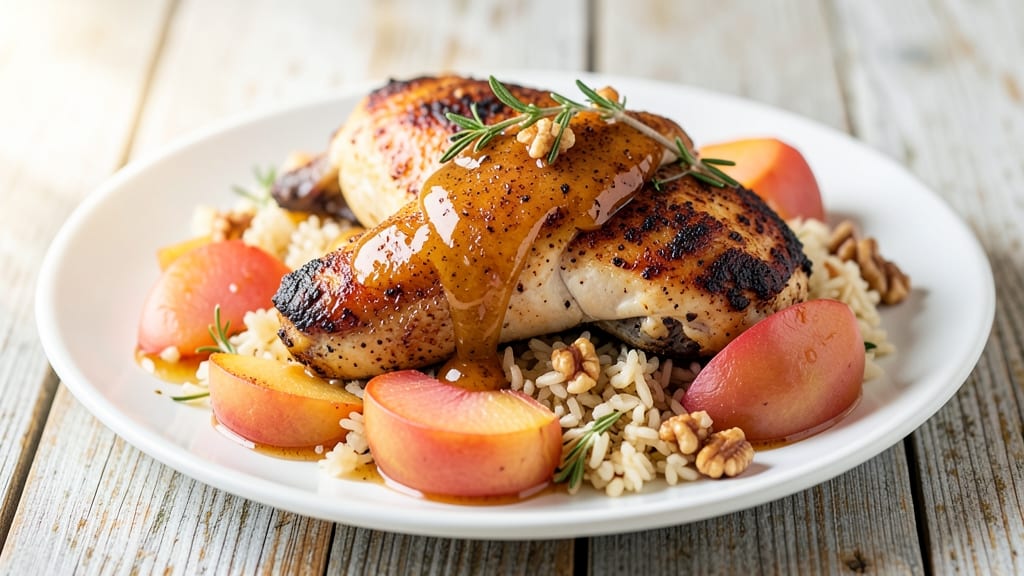 Baked Chicken With Canned Peaches Recipe: Sweet-Tart Glaze That Pairs Perfectly