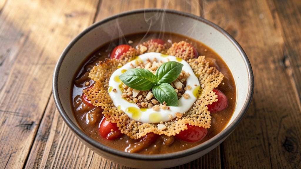 Baker's Tomato Soup Recipe: Crispy Cornmeal Crust Magic