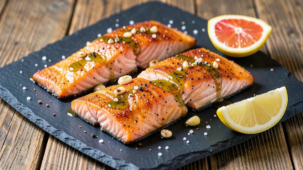 Betty Crocker's Baked Salmon Recipe: Lemon Garlic Crust for Flaky Perfection