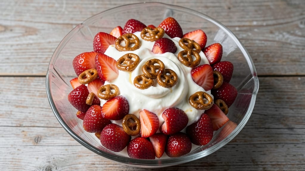 Betty Crocker Strawberry Pretzel Salad Recipe: Sweet-Savory Twist With Crunchy Pretzel Bites