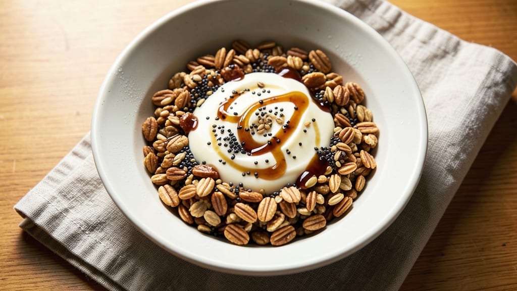 Bob's Red Mill Extra Thick Rolled Oats Overnight Recipe: Chia-Packed Protein Powerhouse