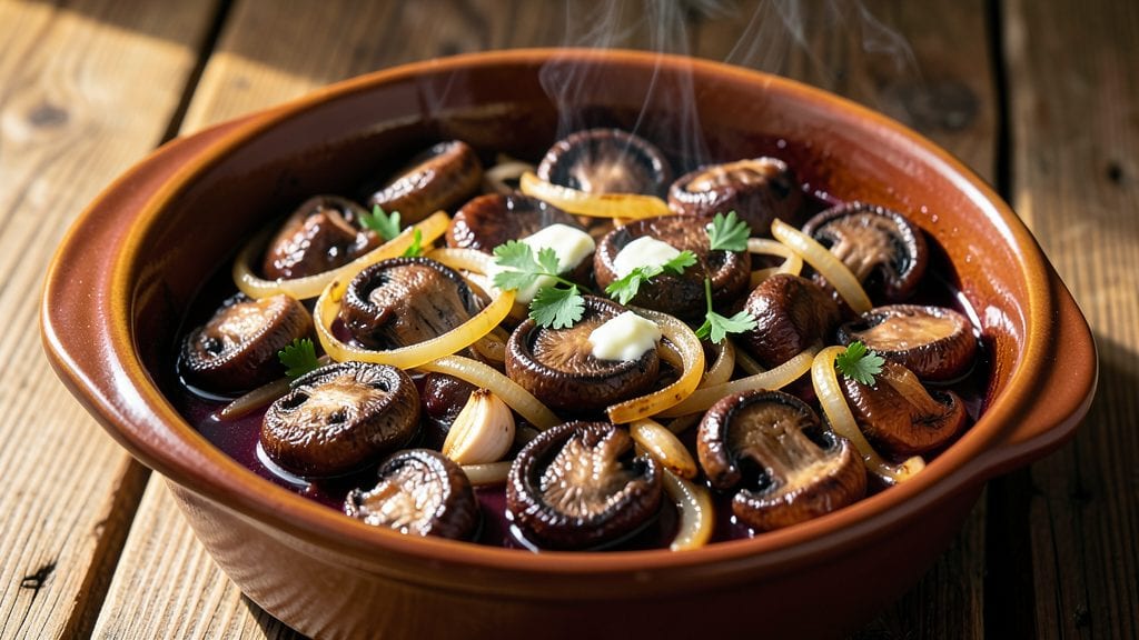 Burgundy Mushroom Recipe: Deep Wine-Braised Richness in One Pot