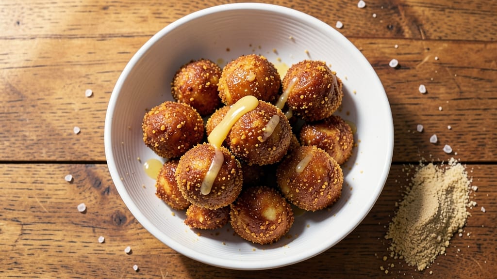 Butter Balls Recipe: Sweet Cornmeal Crust Meets Gooey Cheese Pull