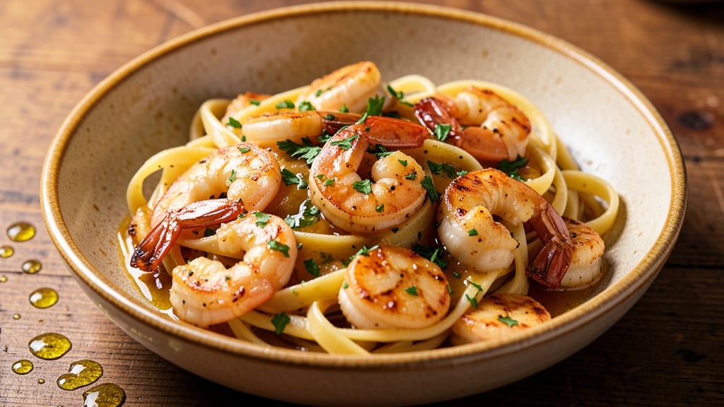 Carrabba's Shrimp and Scallop Linguine Alla Vodka Recipe: Rich Vodka Cream Sauce With Sweet Seafood