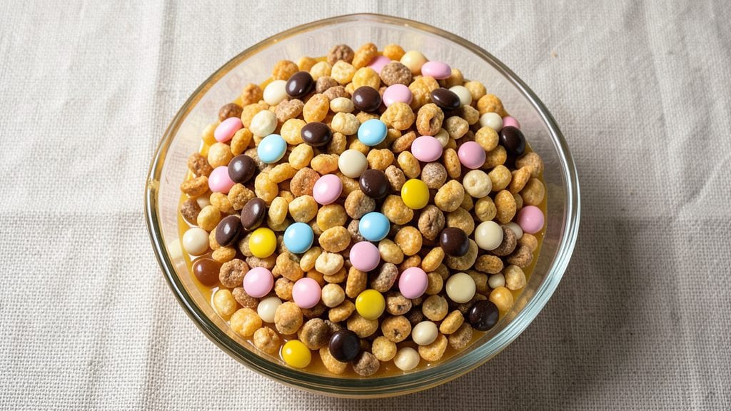 Chex Mix With M&Ms Recipe: Crunchy Sweetness in 15 Minutes