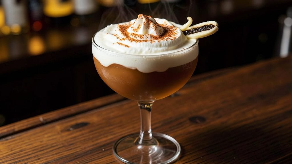 Cinnamon Vanilla White Russian Recipe: Boozy Creamy Layered Bliss