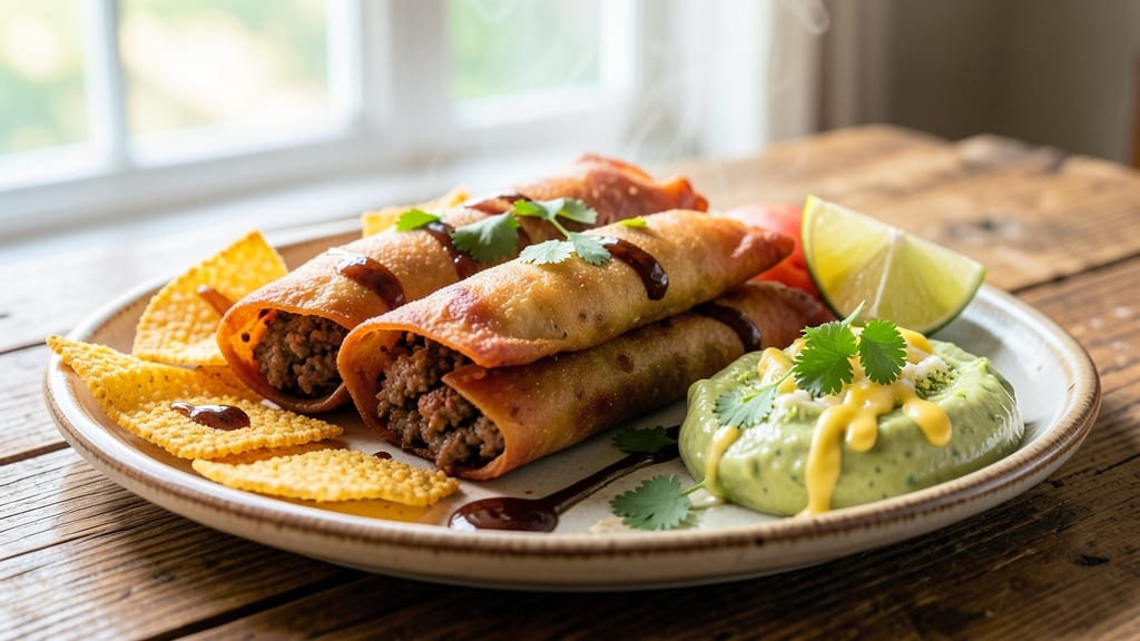 Copycat Southwest Egg Rolls Recipe: Crispy Cornmeal Wraps With Zesty Lime Drizzle