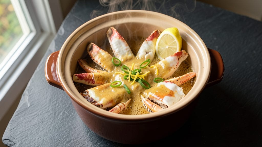 Crab Leg Steam Pot Recipe: Buttery Garlic-Lemon Infusion for Luxurious Seafood