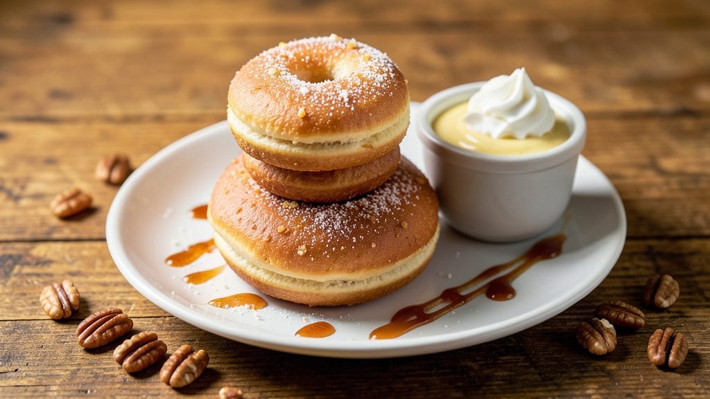 Custard Donut Recipe: Velvety Vanilla Filling in Crispy Shells