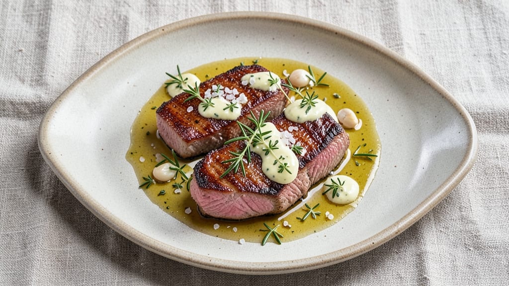 Deer Medallions Recipe: Pan-Seared with Herb Butter Crisp