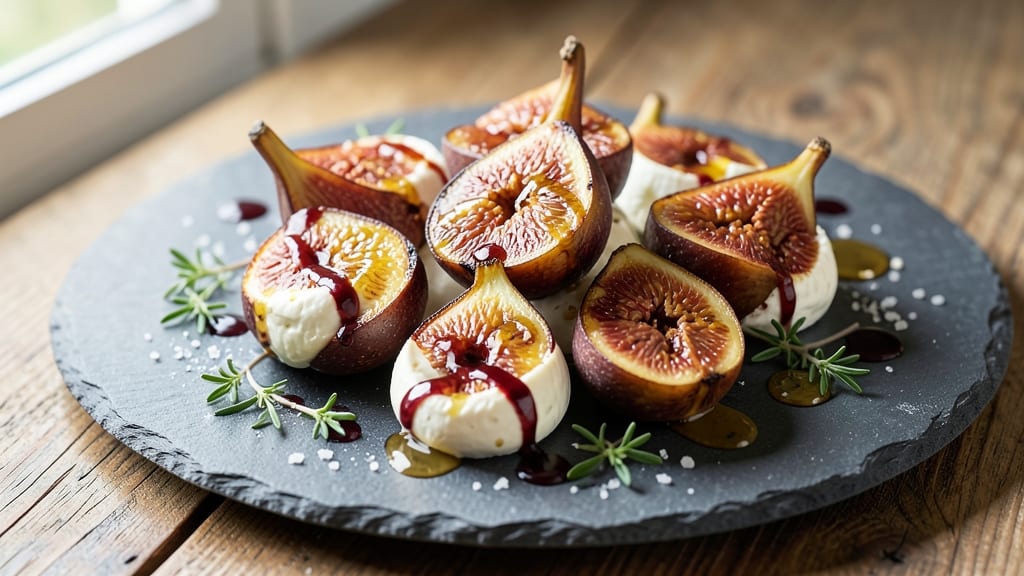 Fig and Goat Cheese Recipe: Sweet-Honey Balsamic Balance