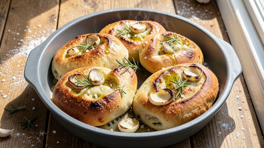 Focaccia Rolls Recipe: Golden Crust With Olive Oil Magic