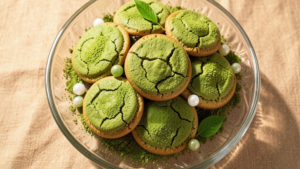 Green Cookies Recipe: Matcha-Infused Bite-Sized Bliss
