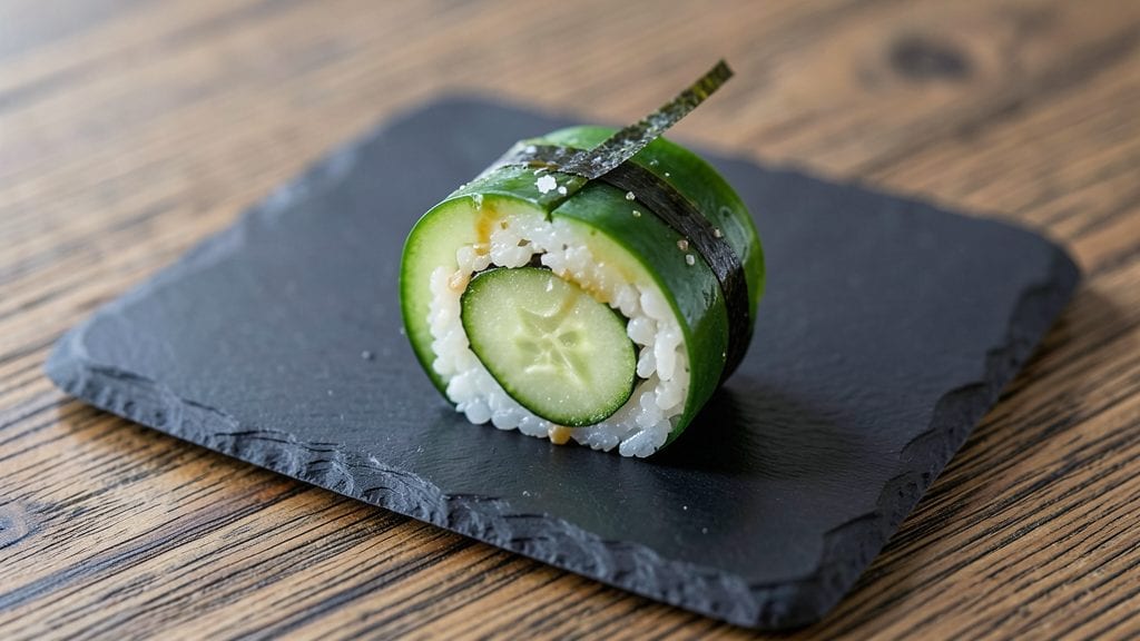 Green Spider Roll Recipe: Crispy Cucumber Wrapped in Silky Eel