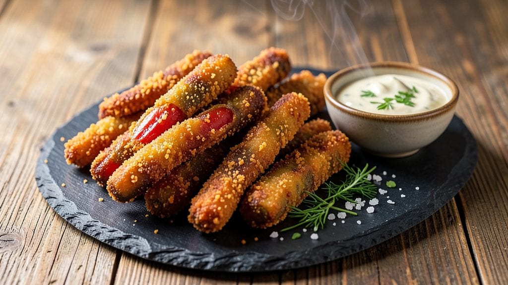 Hooters Fried Pickles Recipe: Crispy Cornmeal Crunch With Tangy Ranch Dip