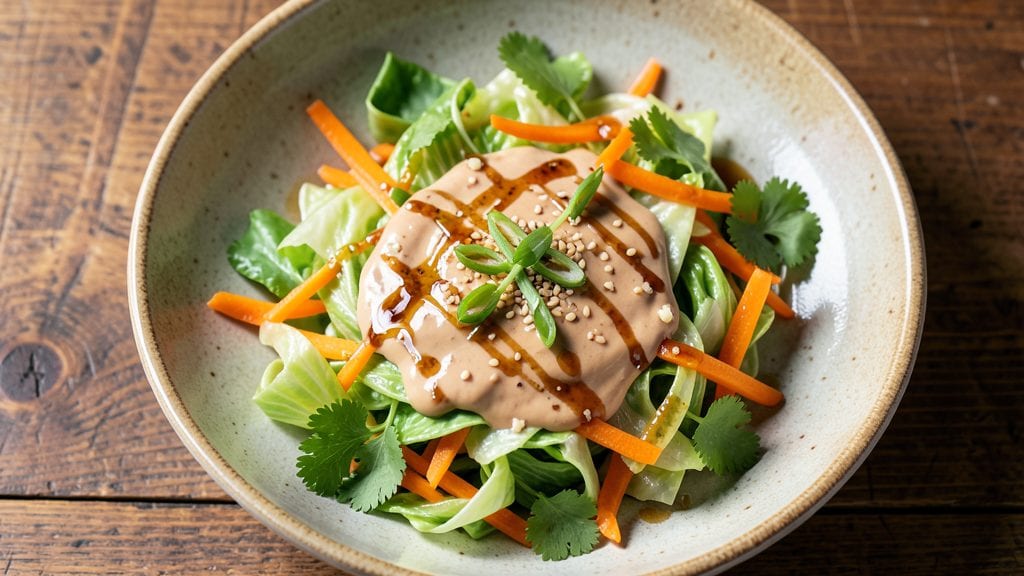 J Alexander's Thai Kai Salad Copycat Recipe: Crunchy Peanut Dressing Magic