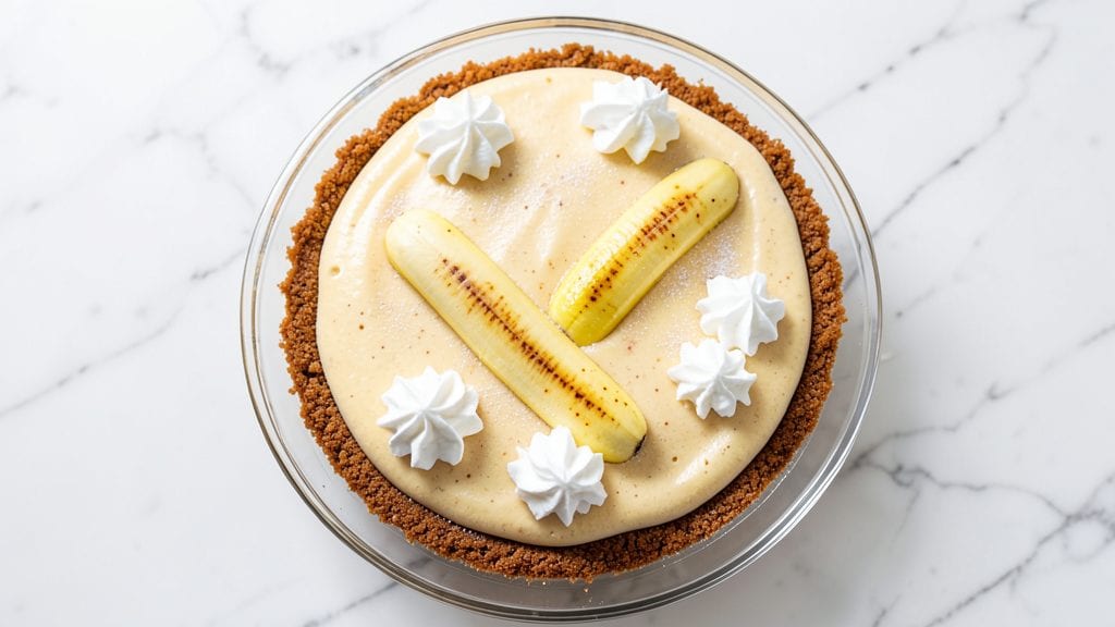 Jello Instant Pudding Banana Cream Pie Recipe: No-Bake Layers of Creamy Vanilla and Fresh Fruit