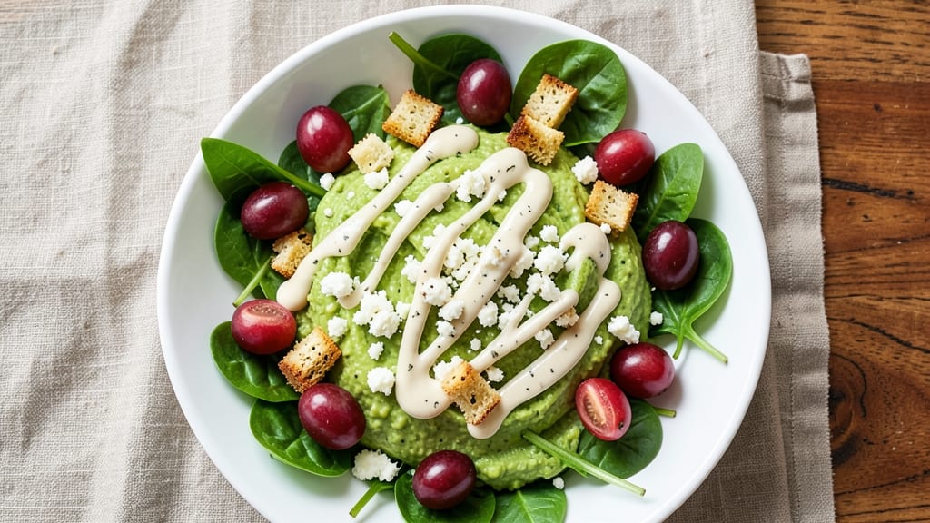 Johnny's Salad Elegance Copycat Recipe: Creamy Avocado Ranch Magic in Minutes