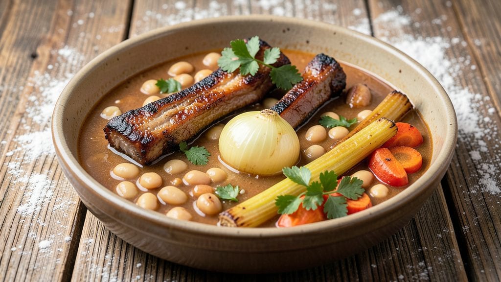 Lima Beans and Smoked Neck Bones Recipe: Smoky-Sweet Collard Collagen Boost