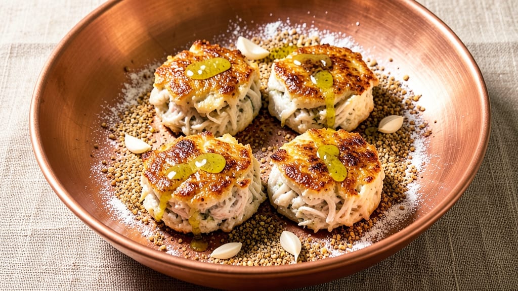 Lion's Mane Crab Cakes Recipe: Crispy Cornmeal Crust Meets Oceanic Flavor