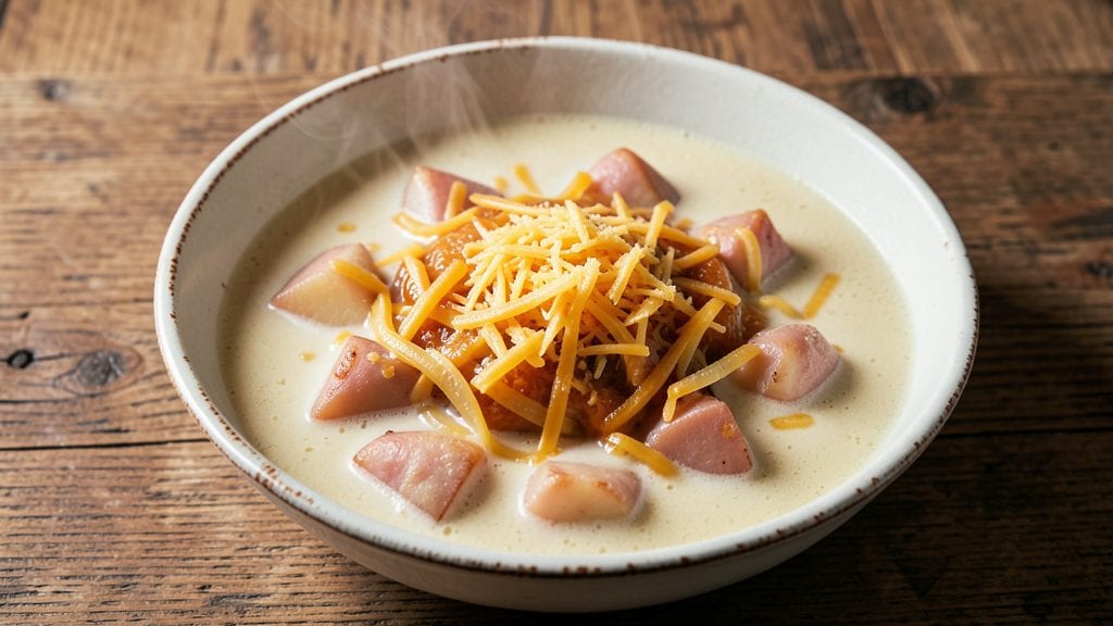 Marie Callender's Potato Cheese Soup Copycat Recipe: Ultra-Smooth Texture From Blended Potatoes