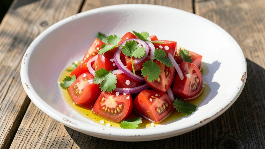 Mild Fresh Tomato Salsa Recipe: Bright, Herby Freshness Without the Heat