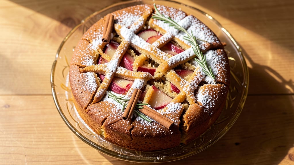 Nana's Apple Cake Recipe: Tastefully Simple with Spiced Swirls and Moist Crumb