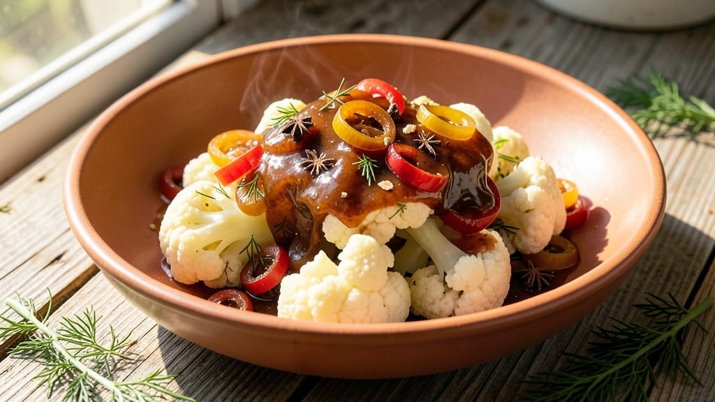 Old Fashioned Sweet Mixed Pickles With Cauliflower Recipe: Crunchy Vinegar-Kissed Bites with Creamy Cauliflower Twist