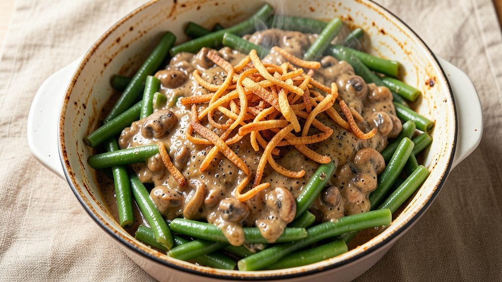 Original Campbell Soup Green Bean Casserole Recipe: Retro Comfort in One-Bowl Magic