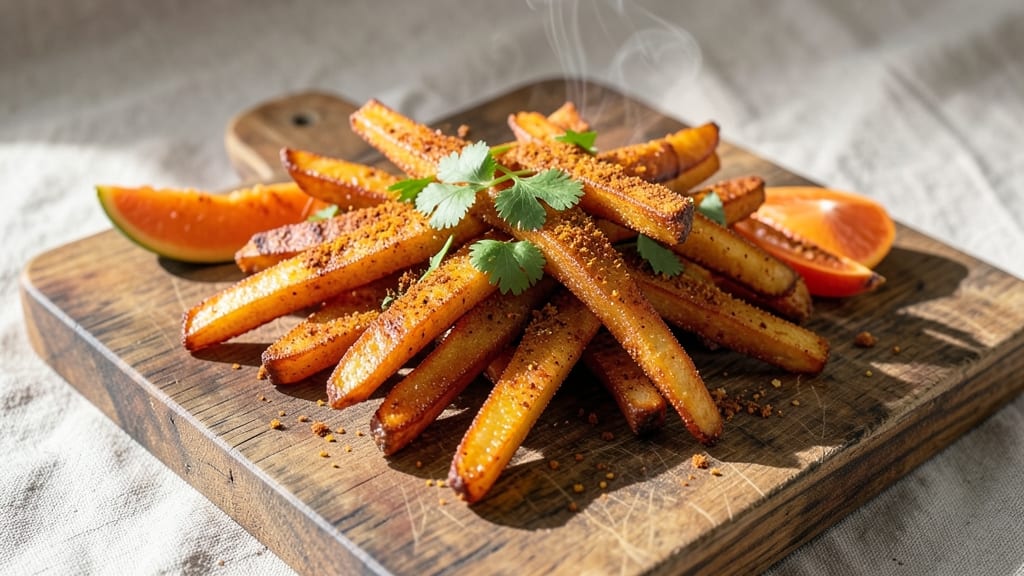 Papaya Fries Recipe: Crispy Tropical Bites with Sweet Spice Kick