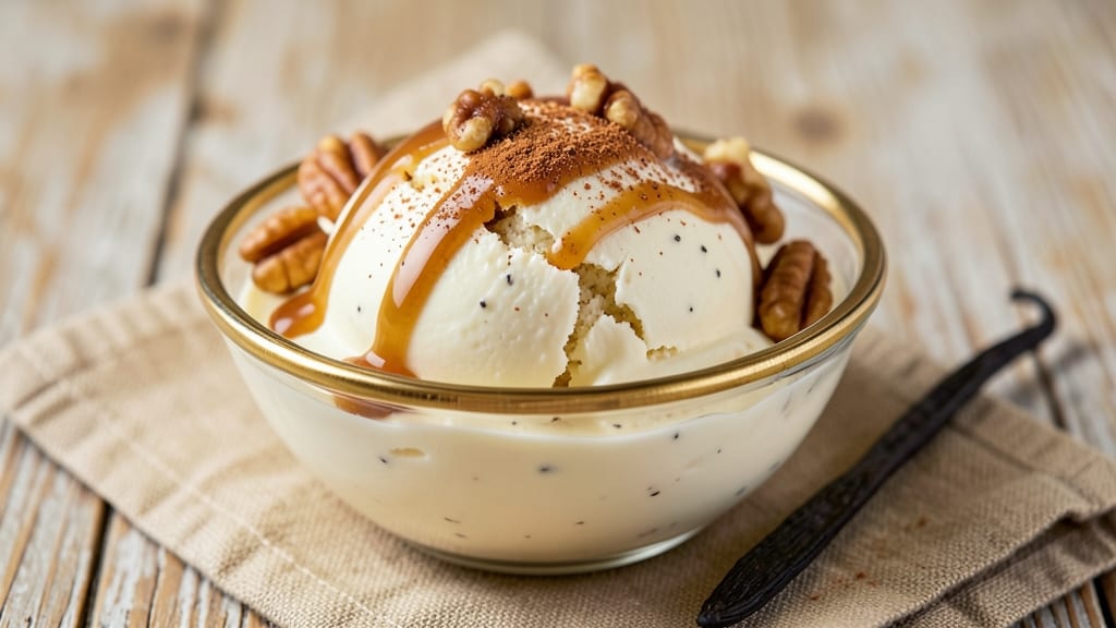 Paula Deen's Ice Cream Recipe: Vanilla Bean Luxury With Crunchy Cornmeal Swirls