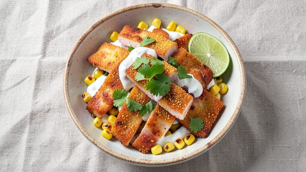 Saladitos Recipe: Crispy Cornmeal-Crusted Bites with Zesty Lime Twist