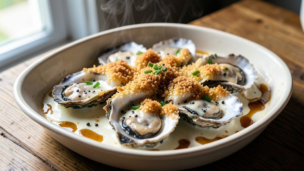 Scalloped Oysters Recipe: Baked Creamy Luxury With Crispy Top