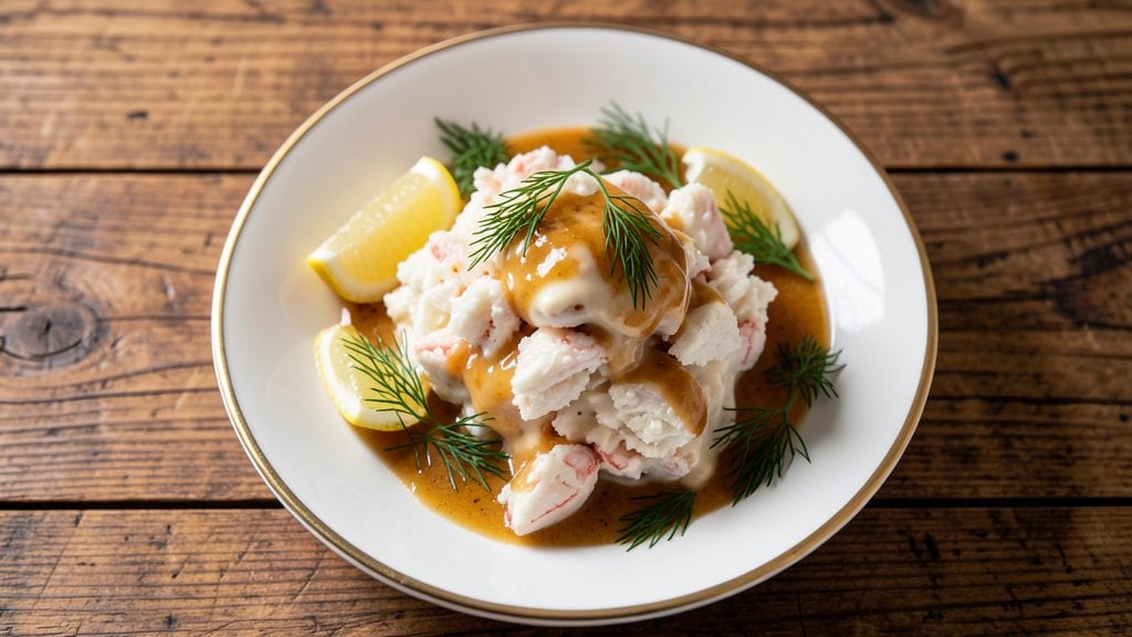 Stuffed Deviled Crab Recipe: Creamy Lemon-Dill Filling with Crispy Topping