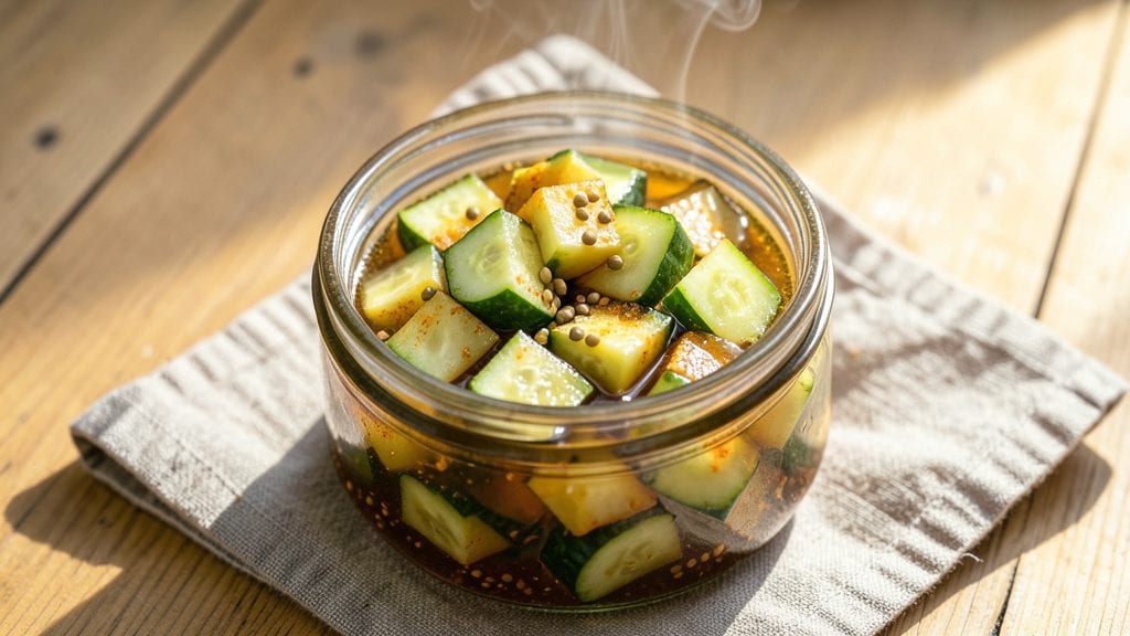 Sweet Pickle Cubes Recipe: Quick-Pickled Crunch for Charcuterie Boards