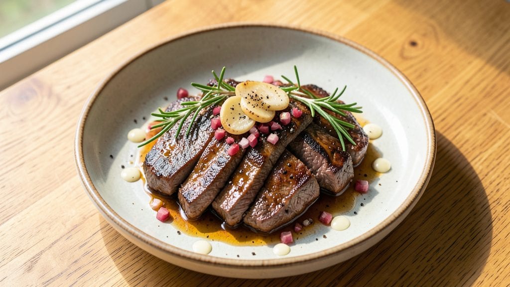 Thin Shoulder Steak Recipe: Pan-Seared Crust With Buttery Tenderness