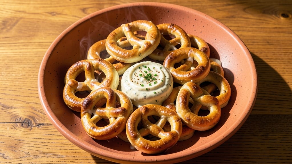 White Pretzels Recipe: Crunchy Cornmeal Twists With Cheesy Pull-Apart Magic