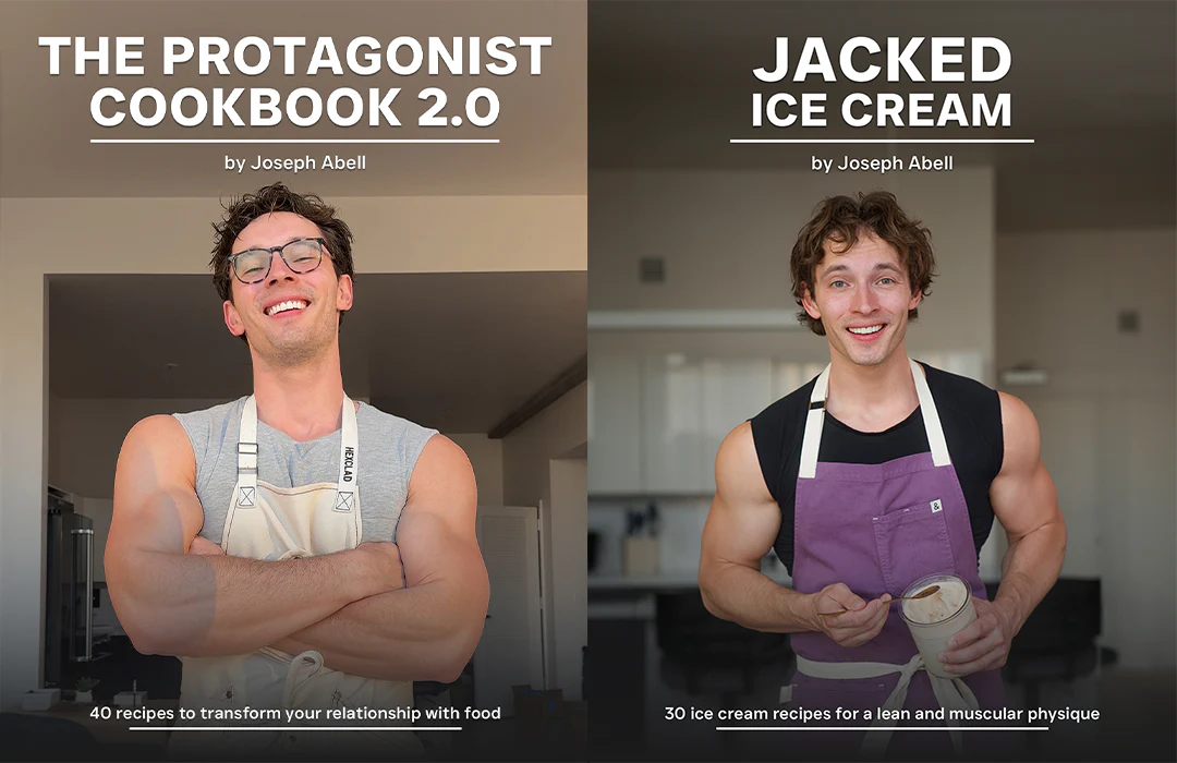 Protagonist Cookbook & Jacked Ice Cream Bundle